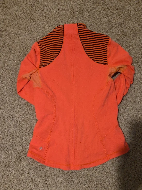 Lululemon Coral/Orange Jacket - Picture 2 of 3
